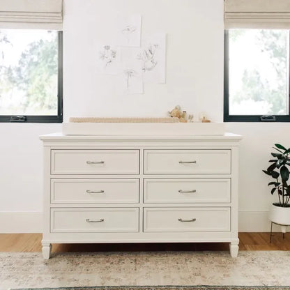 Namesake Darlington 6-Drawer Assembled Dresser - Warm White - M15816RW