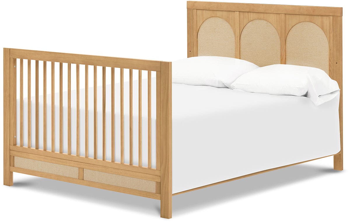 Namesake Eloise 4-in-1 Convertible Crib - Honey and Performance Sand Eco-Weave - M24801HYPSEW