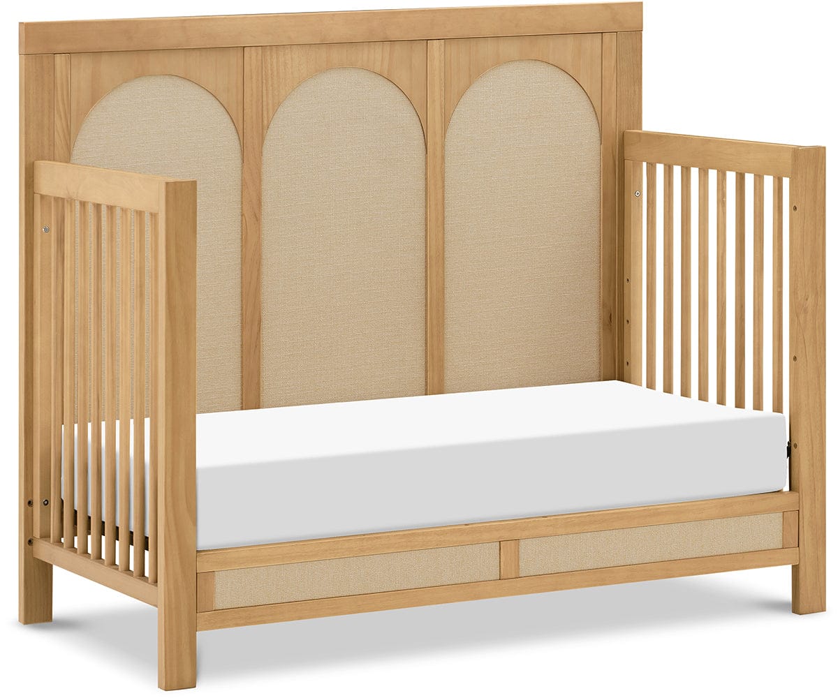 Namesake Eloise 4-in-1 Convertible Crib - Honey and Performance Sand Eco-Weave - M24801HYPSEW
