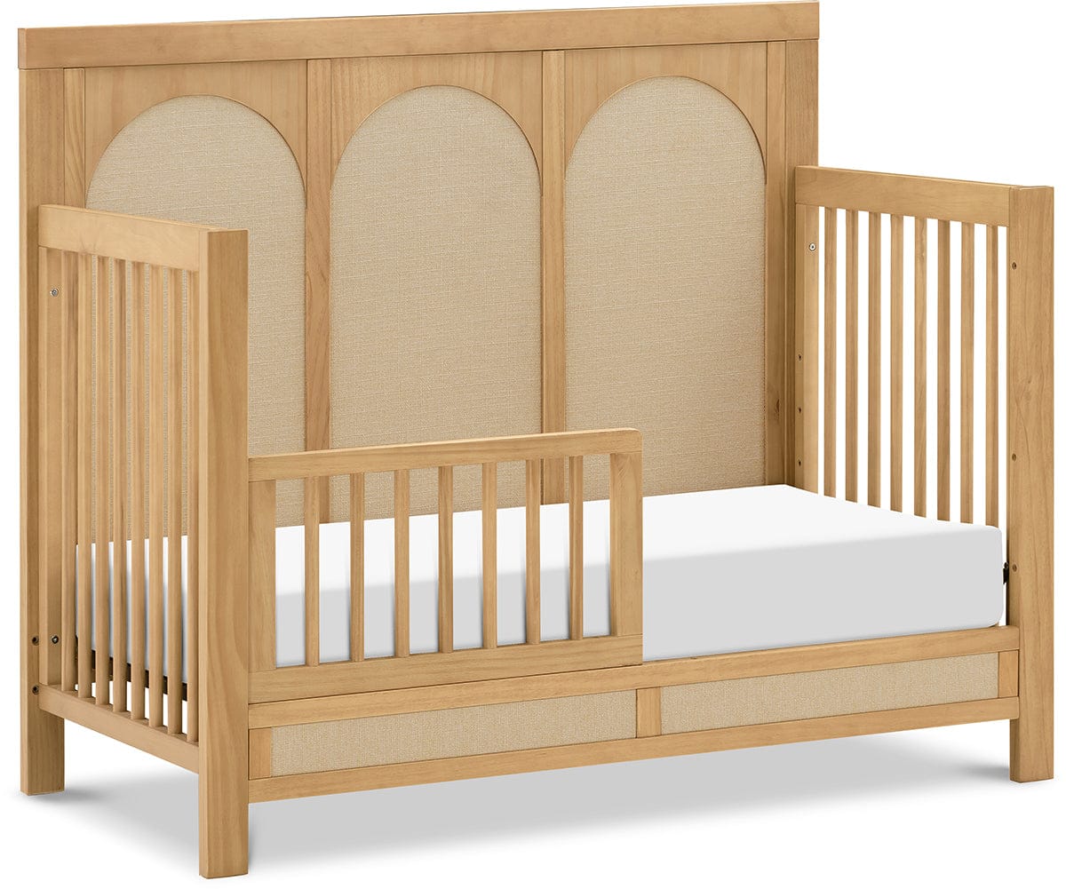 Namesake Eloise 4-in-1 Convertible Crib - Honey and Performance Sand Eco-Weave - M24801HYPSEW