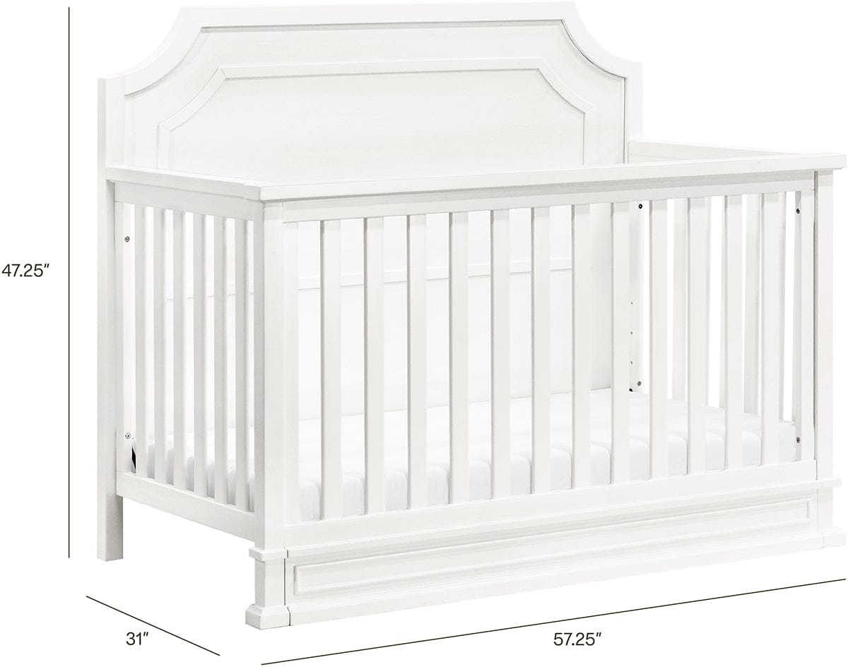 Namesake Emma Regency 4-in-1 Convertible Crib - Warm White - M10701RW