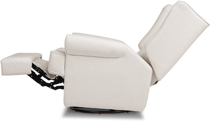 Namesake Harbour Electronic Swivel Glider Recliner w/USB - Performance Cream Eco-Weave - M21987PCMEW