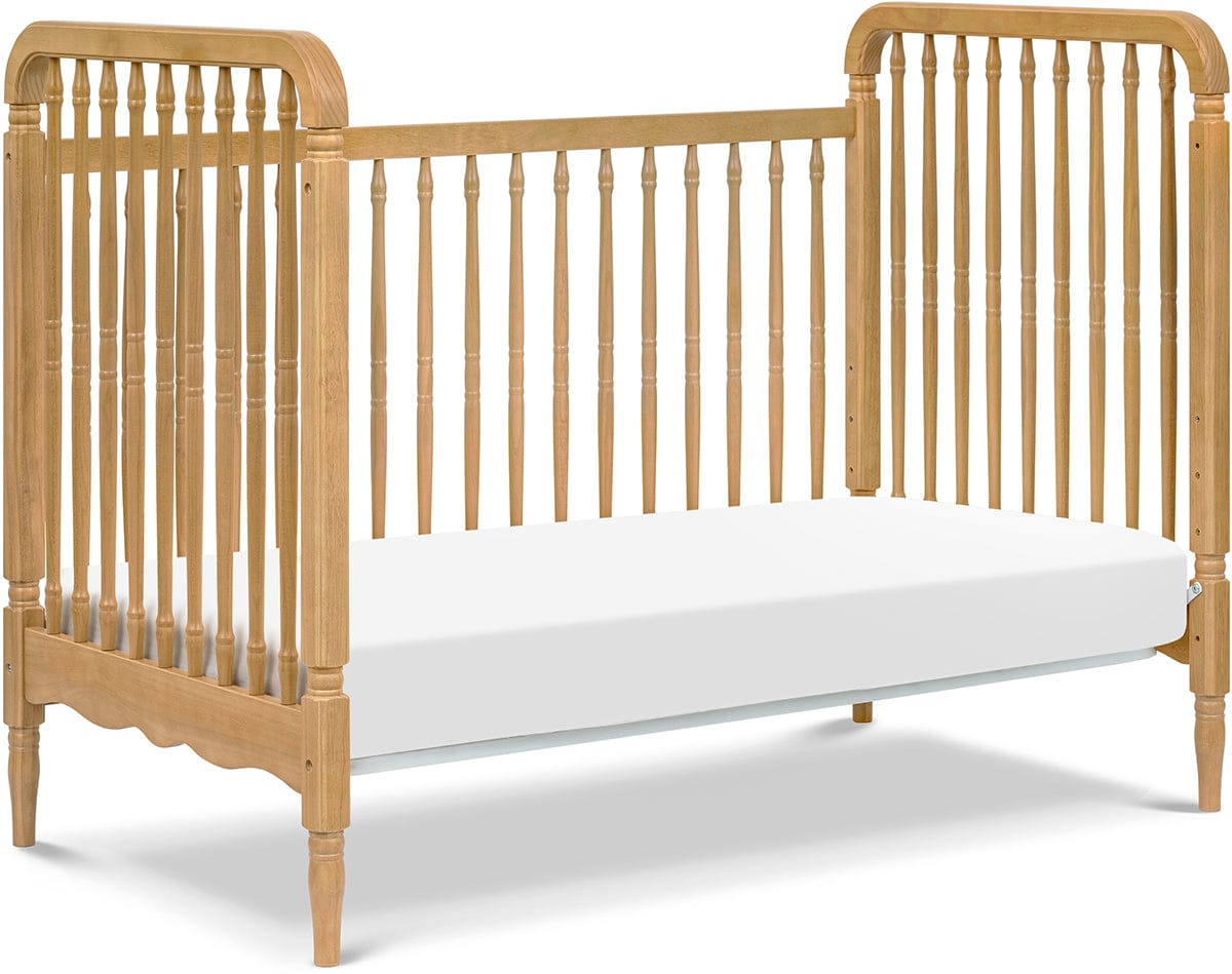 Namesake Liberty 3-in-1 Convertible Spindle Crib w/Toddler Bed Conversion Kit - Honey - M7101HY