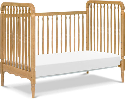 Namesake Liberty 3-in-1 Convertible Spindle Crib w/Toddler Bed Conversion Kit - Honey - M7101HY