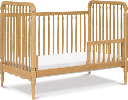 Namesake Liberty 3-in-1 Convertible Spindle Crib w/Toddler Bed Conversion Kit - Honey - M7101HY