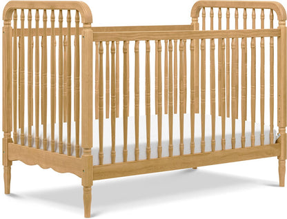 Namesake Liberty 3-in-1 Convertible Spindle Crib w/Toddler Bed Conversion Kit - Honey - M7101HY