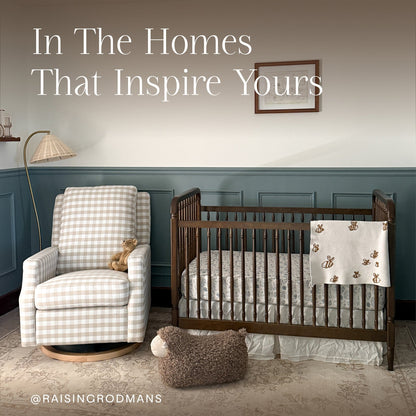 Namesake Liberty 3-in-1 Convertible Spindle Crib w/Toddler Bed Conversion Kit - Natural Walnut - M7101NL