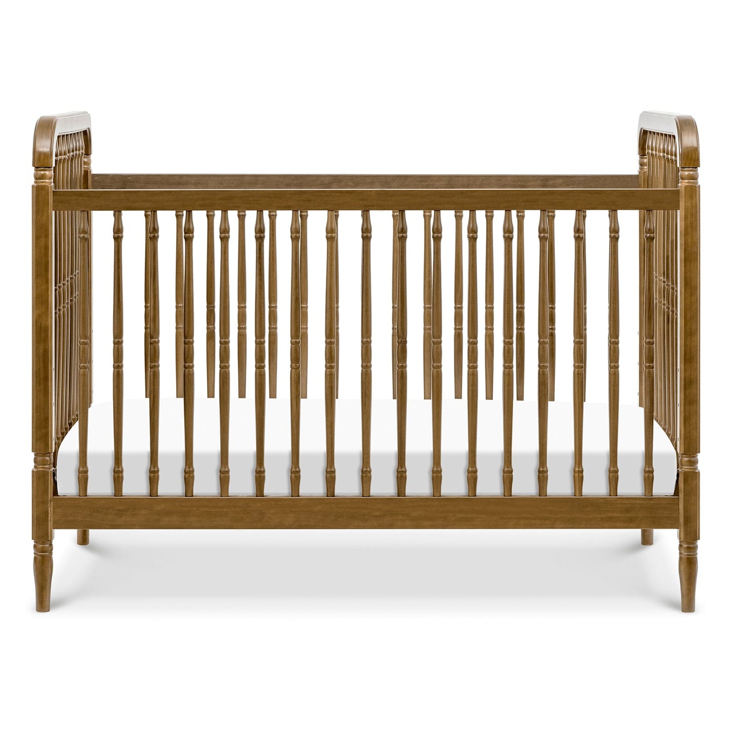 Namesake Liberty 3-in-1 Convertible Spindle Crib w/Toddler Bed Conversion Kit - Natural Walnut - M7101NL