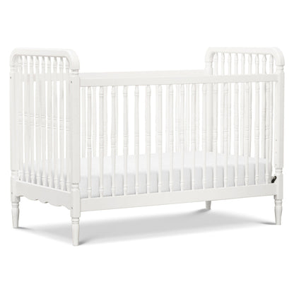 Namesake Liberty 3-in-1 Convertible Spindle Crib w/Toddler Bed Conversion Kit - Warm White - M7101RW