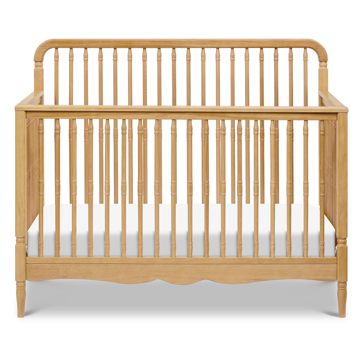 Namesake Liberty 4-in-1 Convertible Spindle Crib - Honey