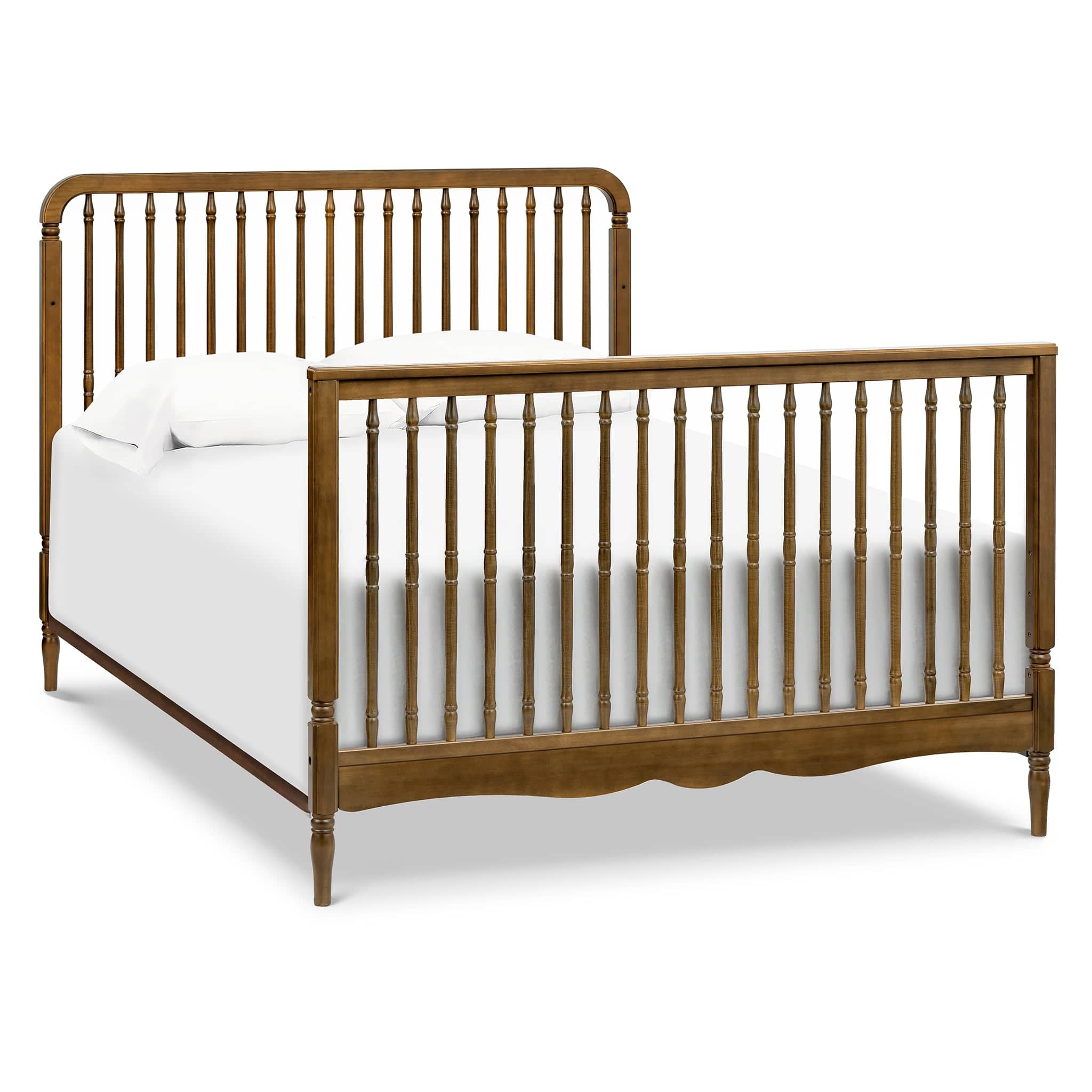 Namesake Liberty 4-in-1 Convertible Spindle Crib - Natural Walnut