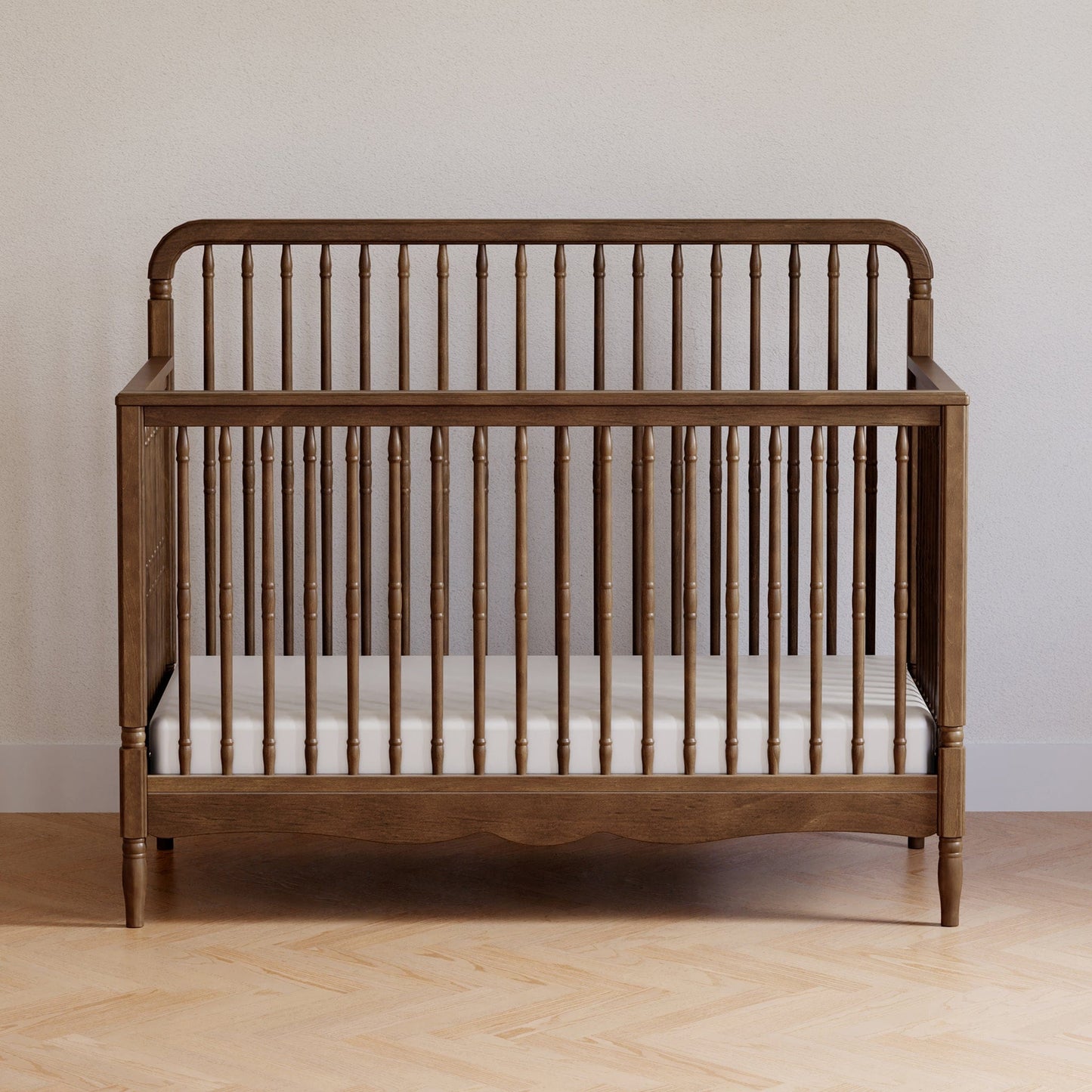 Namesake Liberty 4-in-1 Convertible Spindle Crib - Natural Walnut - M7141NL
