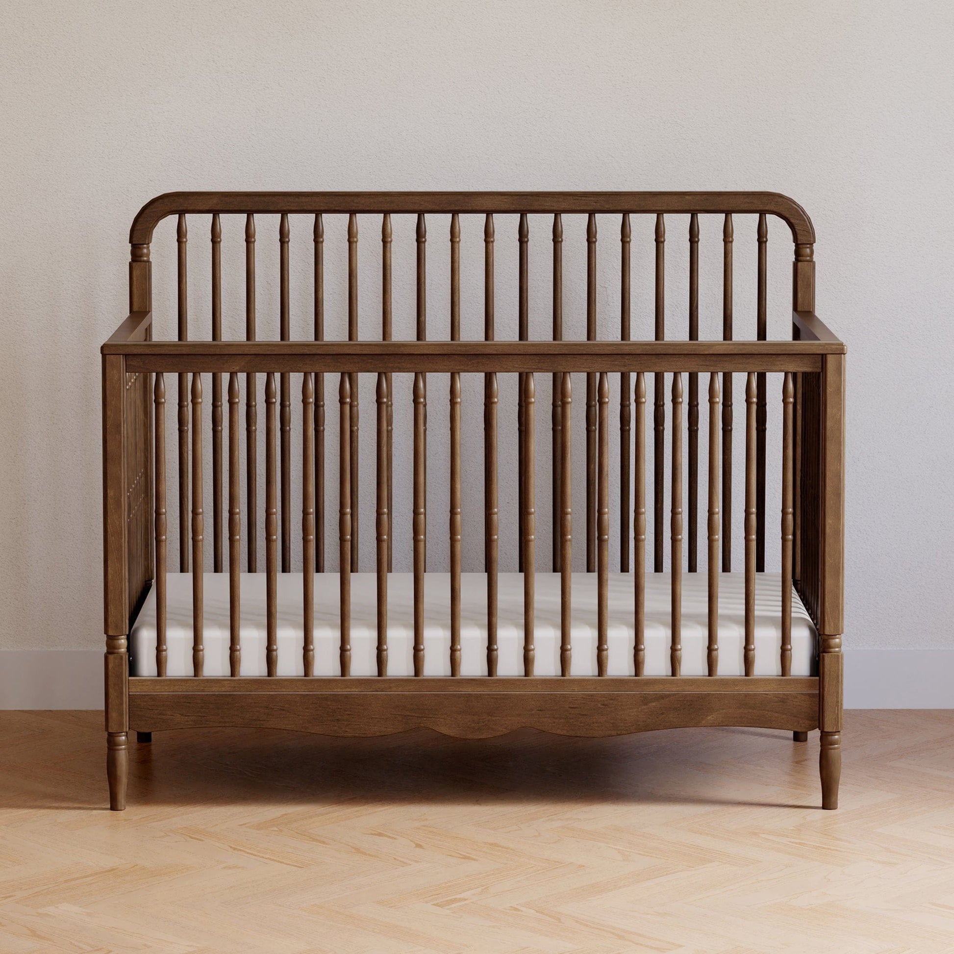 Namesake Liberty 4-in-1 Convertible Spindle Crib - Natural Walnut - M7141NL