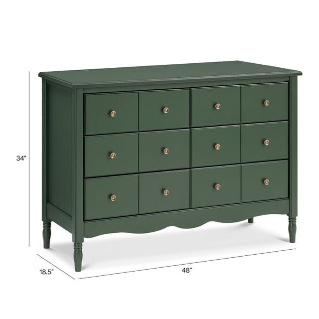 Namesake Liberty 6-Drawer Assembled Dresser - Forest Green - M7116FRGR