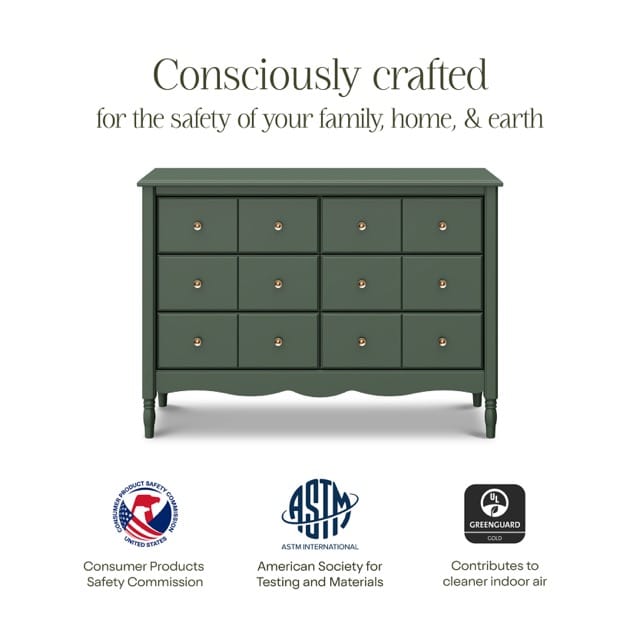 Namesake Liberty 6-Drawer Assembled Dresser - Forest Green - M7116FRGR