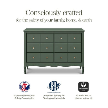 Namesake Liberty 6-Drawer Assembled Dresser - Forest Green - M7116FRGR