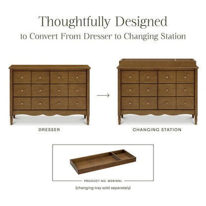 Namesake Liberty 6-Drawer Assembled Dresser - Natural Walnut - M7116NL