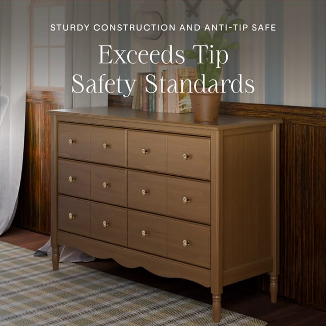 Namesake Liberty 6-Drawer Assembled Dresser - Natural Walnut - M7116NL