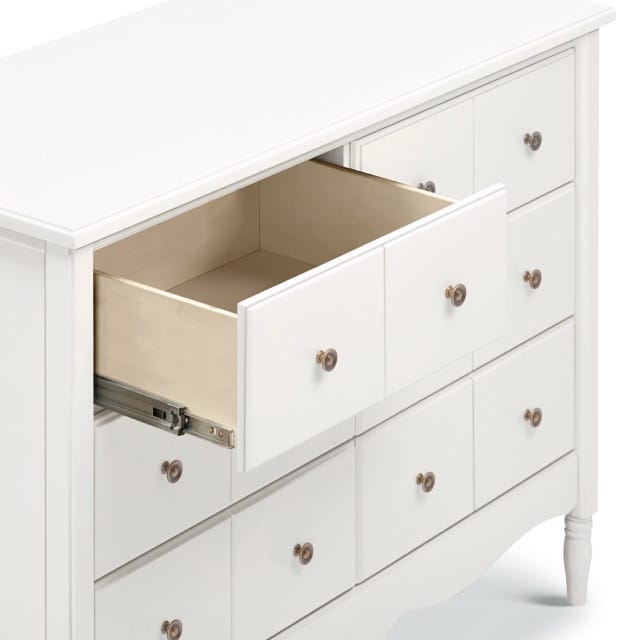 Namesake Liberty 6-Drawer Assembled Dresser - Warm White - M7116RW