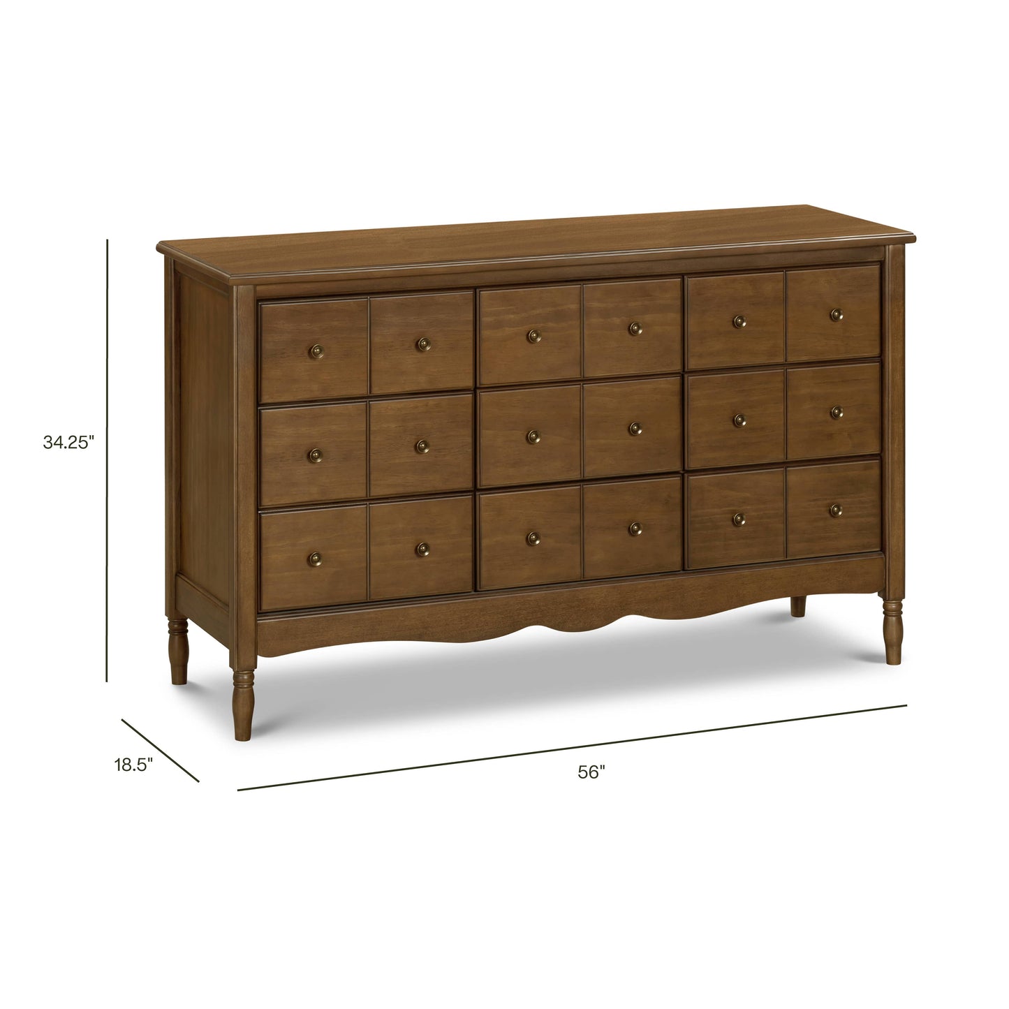 Namesake Liberty 9-Drawer Assembled Dresser - Natural Walnut - M7128NL