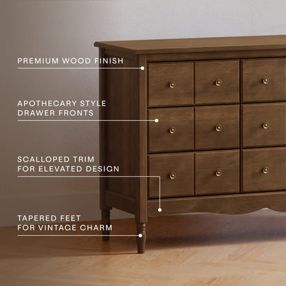 Namesake Liberty 9-Drawer Assembled Dresser - Natural Walnut - M7128NL