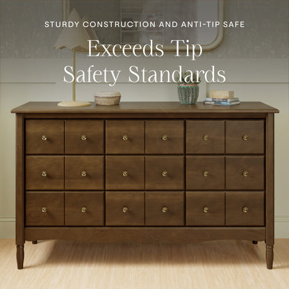 Namesake Liberty 9-Drawer Assembled Dresser - Natural Walnut - M7128NL