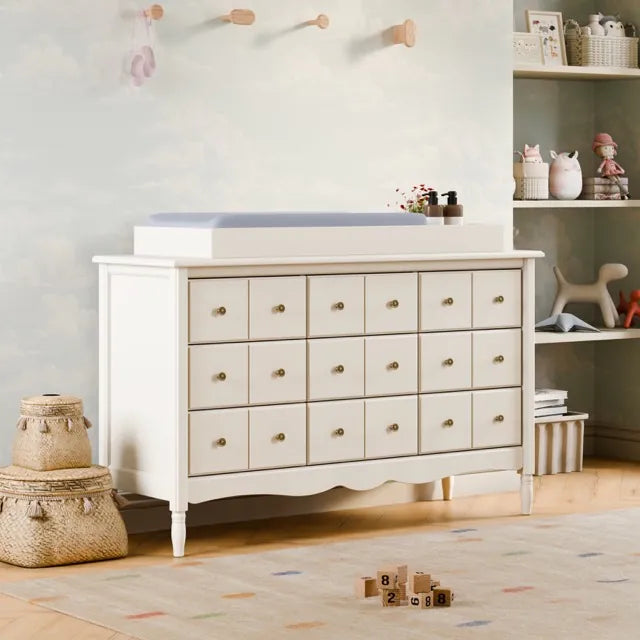 Namesake Liberty 9-Drawer Assembled Dresser - Warm White - M7128RW