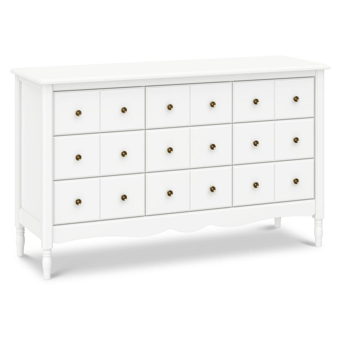 Namesake Liberty 9-Drawer Assembled Dresser - Warm White - M7128RW