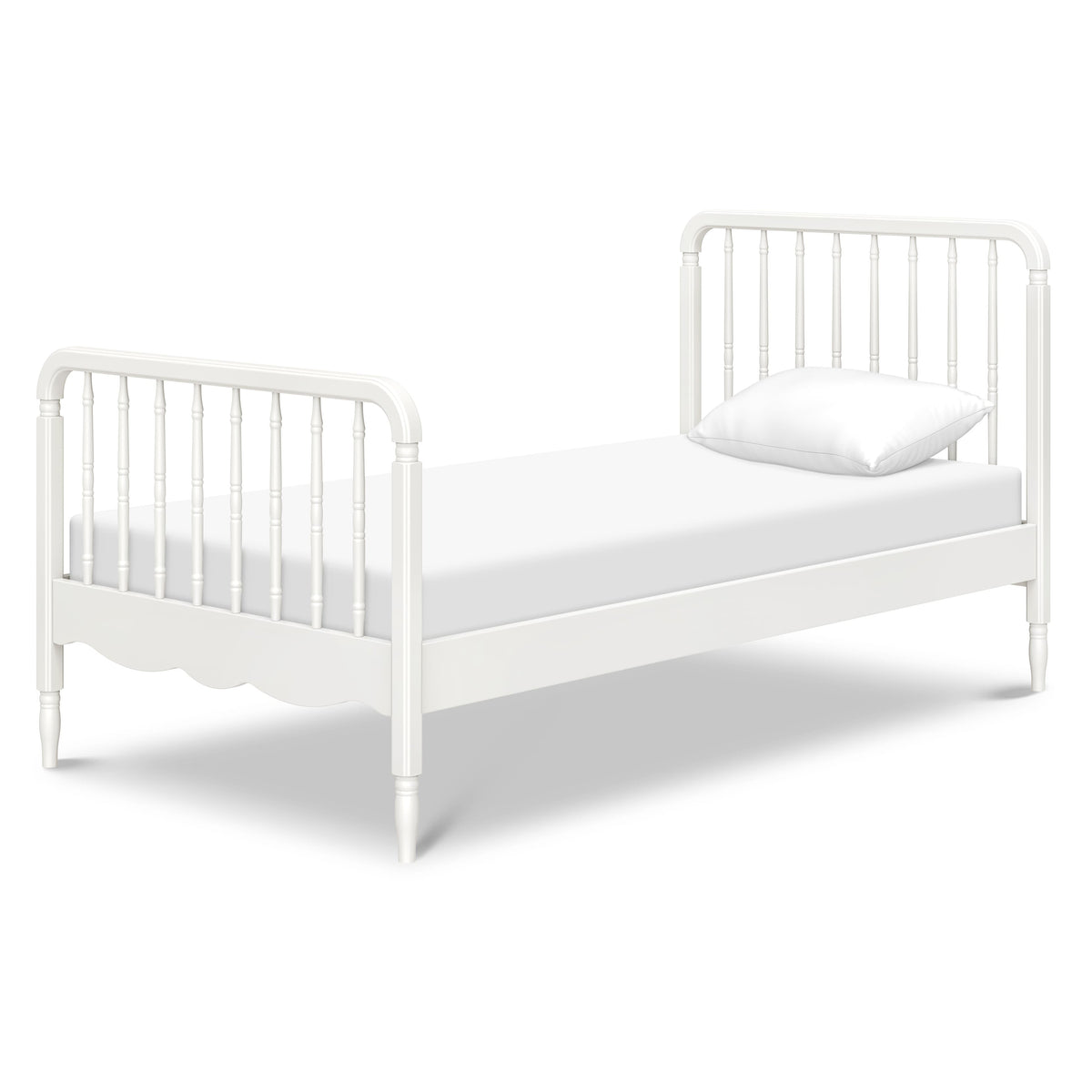 Namesake Liberty Spindle Twin Bed - Warm White