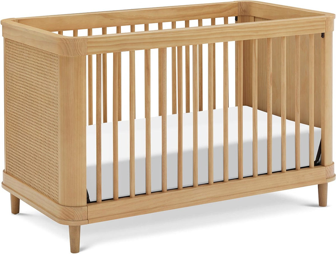 Namesake Marin w/ Cane 3-in-1 Convertible Crib - Honey / Honey Cane - M23701HYHC
