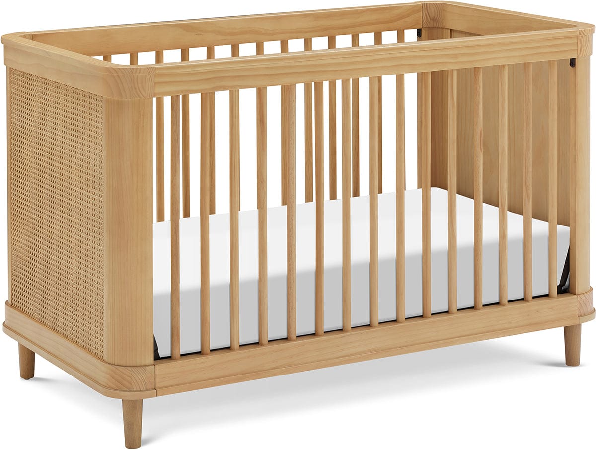 Namesake Marin w/ Cane 3-in-1 Convertible Crib - Honey / Honey Cane - M23701HYHC