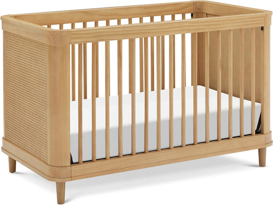 Namesake Marin w/ Cane 3-in-1 Convertible Crib - Honey / Honey Cane - M23701HYHC