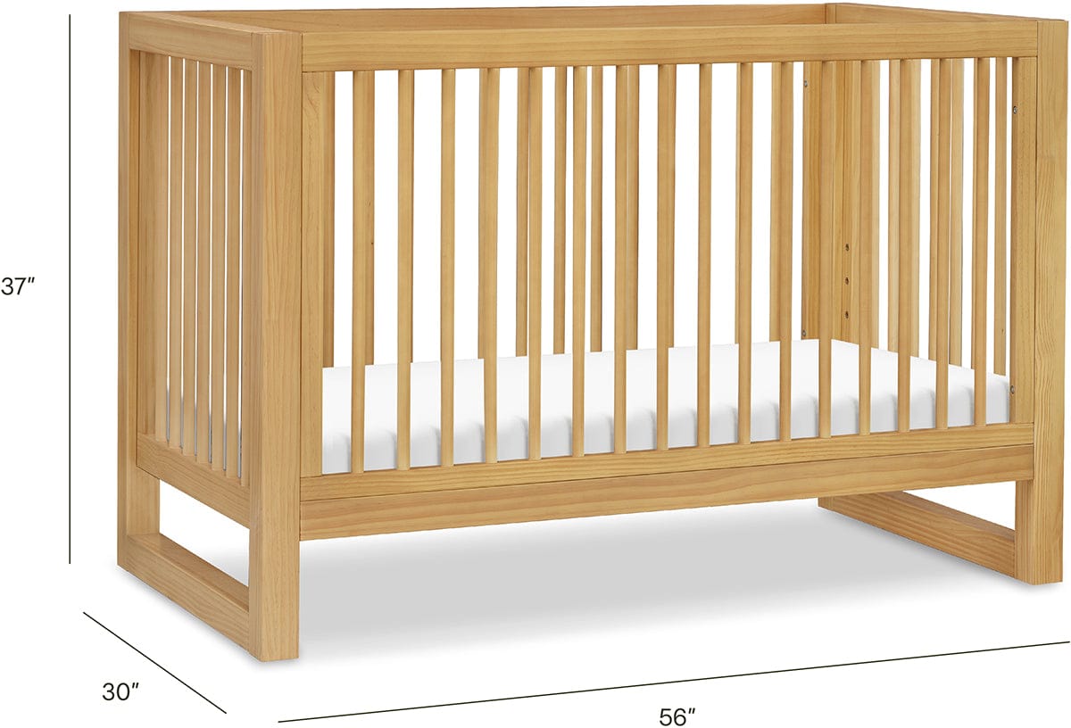 Namesake Nantucket 3-in-1 Convertible Crib w/Toddler Bed Conversion Kit - Honey - M23301HY