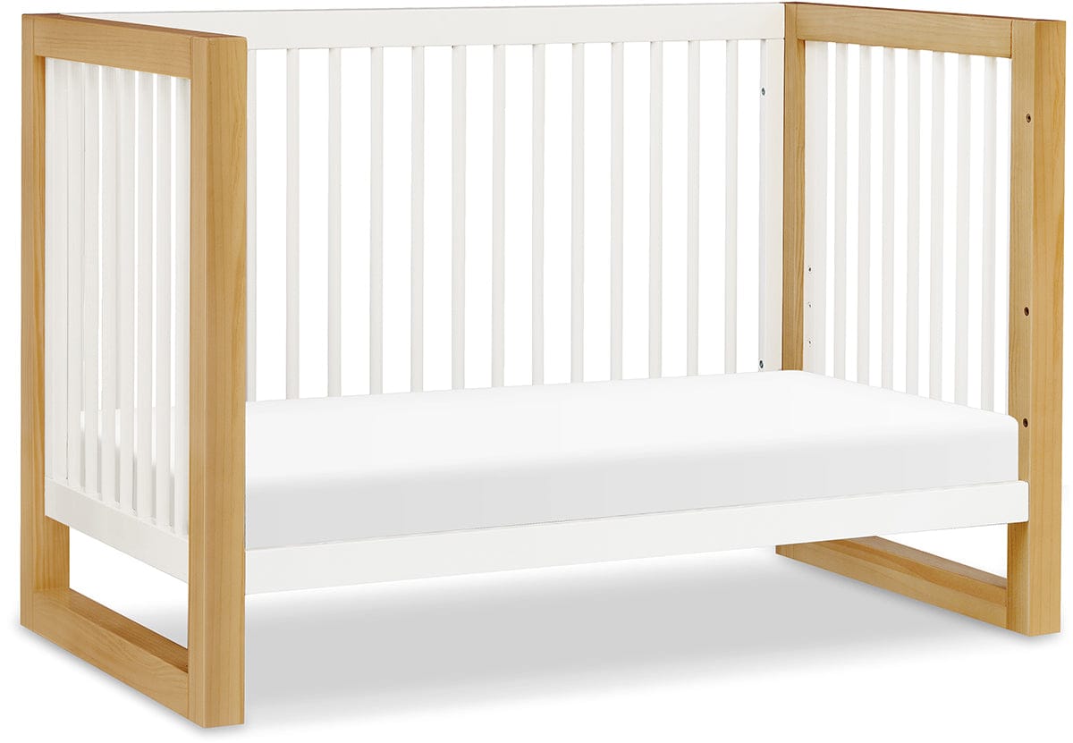 Namesake Nantucket 3-in-1 Convertible Crib w/Toddler Bed Conversion Kit - Warm White / Honey - M23301RWHY