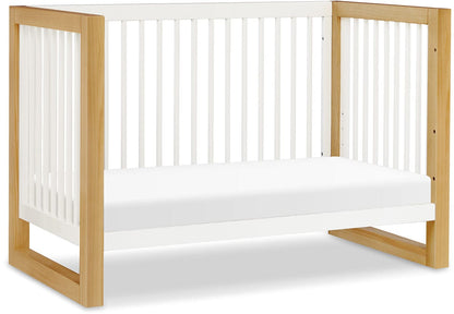 Namesake Nantucket 3-in-1 Convertible Crib w/Toddler Bed Conversion Kit - Warm White / Honey - M23301RWHY