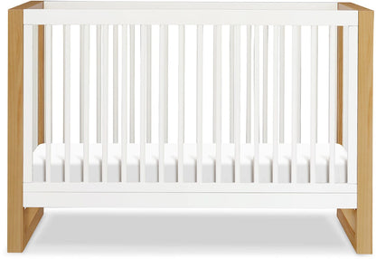 Namesake Nantucket 3-in-1 Convertible Crib w/Toddler Bed Conversion Kit - Warm White / Honey - M23301RWHY