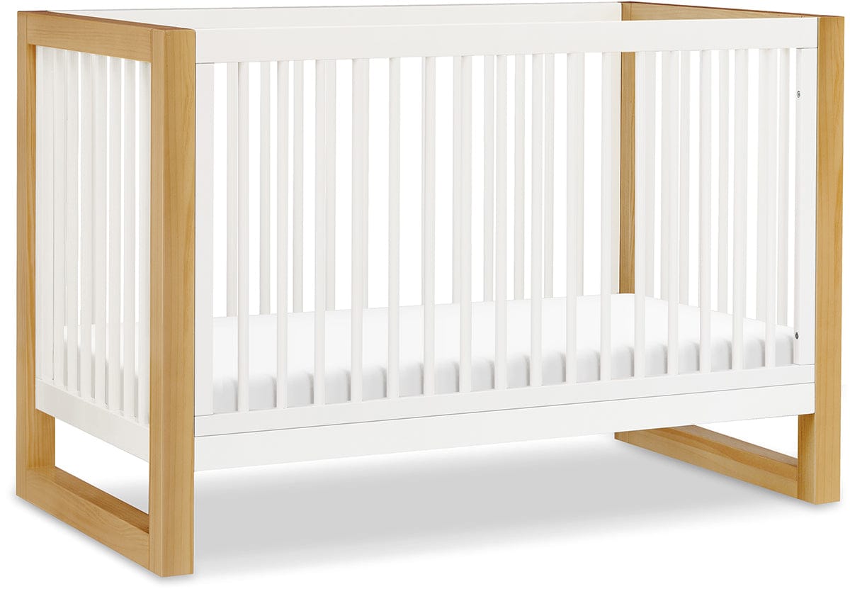 Namesake Nantucket 3-in-1 Convertible Crib w/Toddler Bed Conversion Kit - Warm White / Honey - M23301RWHY