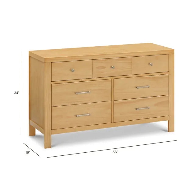 Namesake Nantucket 7-Drawer Assembled Dresser - Honey - M23316HY