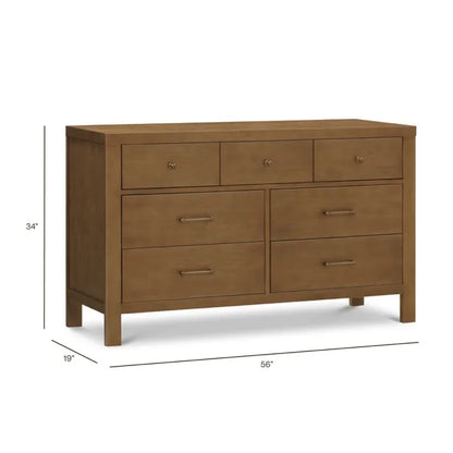 Namesake Nantucket 7-Drawer Assembled Dresser - Natural Walnut - M23316NL