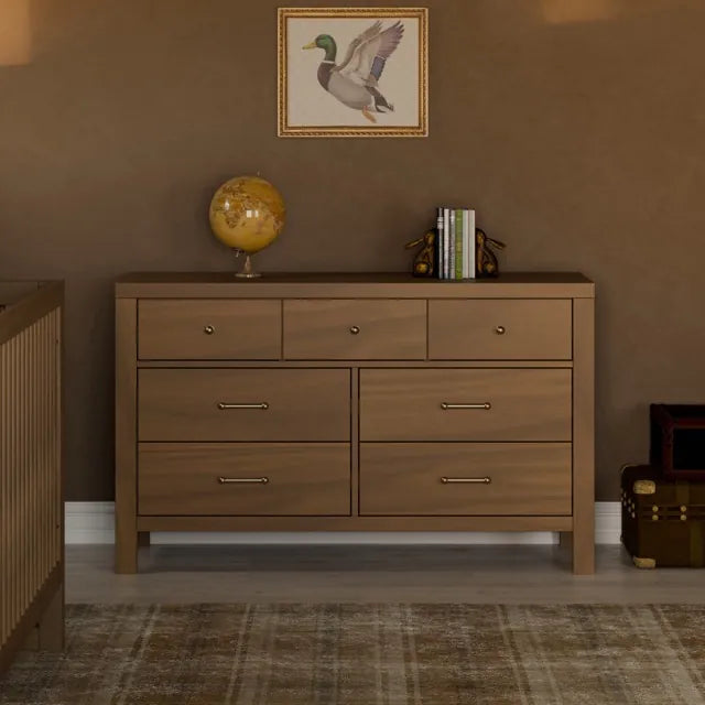 Namesake Nantucket 7-Drawer Assembled Dresser - Natural Walnut - M23316NL