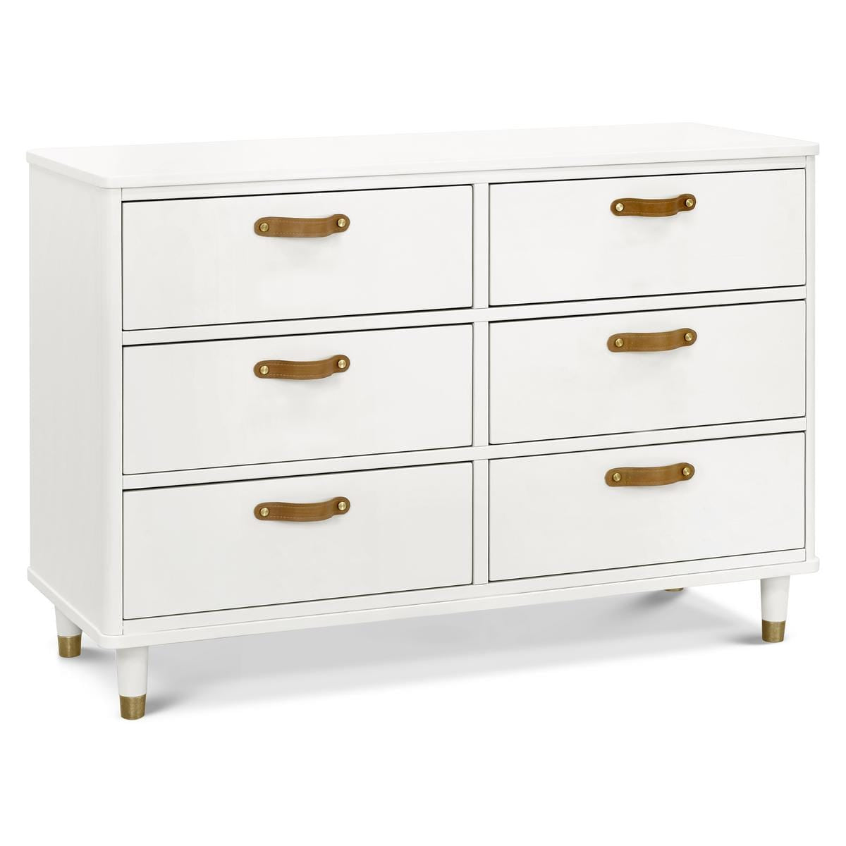 Namesake Tanner 6-Drawer Assembled Dresser - Warm White - B14316RW