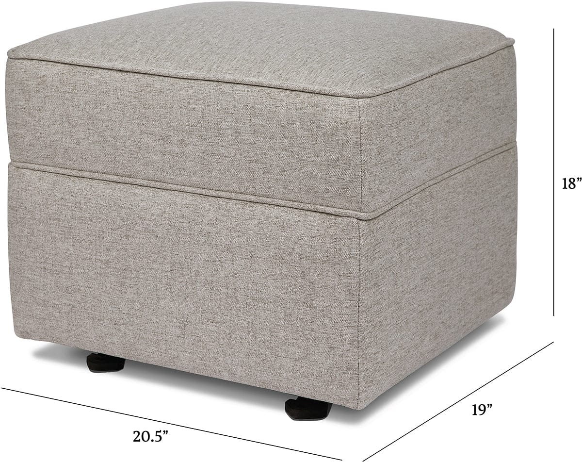 Namesake Willa/Alden Gliding Ottoman - Performance Grey Eco-Weave - M17285PGEW