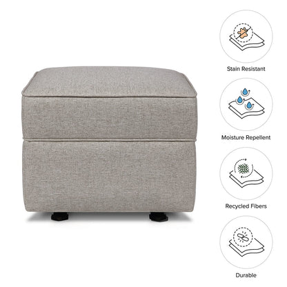 Namesake Willa/Alden Gliding Ottoman - Performance Grey Eco-Weave - M17285PGEW