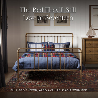 Namesake Winston Full Bed - Vintage Gold