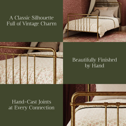 Namesake Winston Twin Bed - Vintage Gold