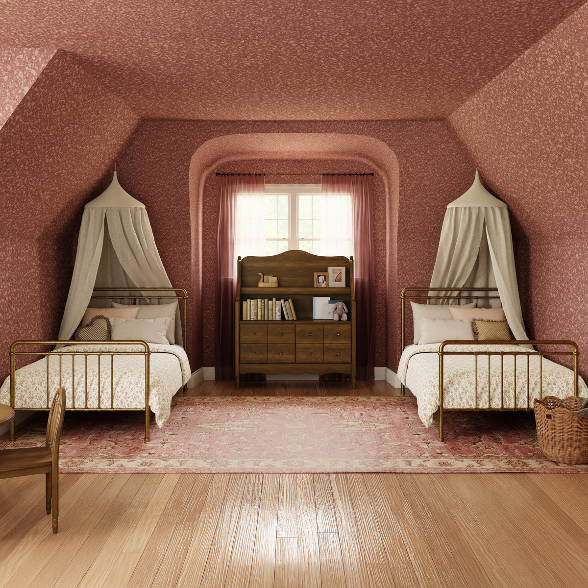 Namesake Winston Twin Bed - Vintage Gold