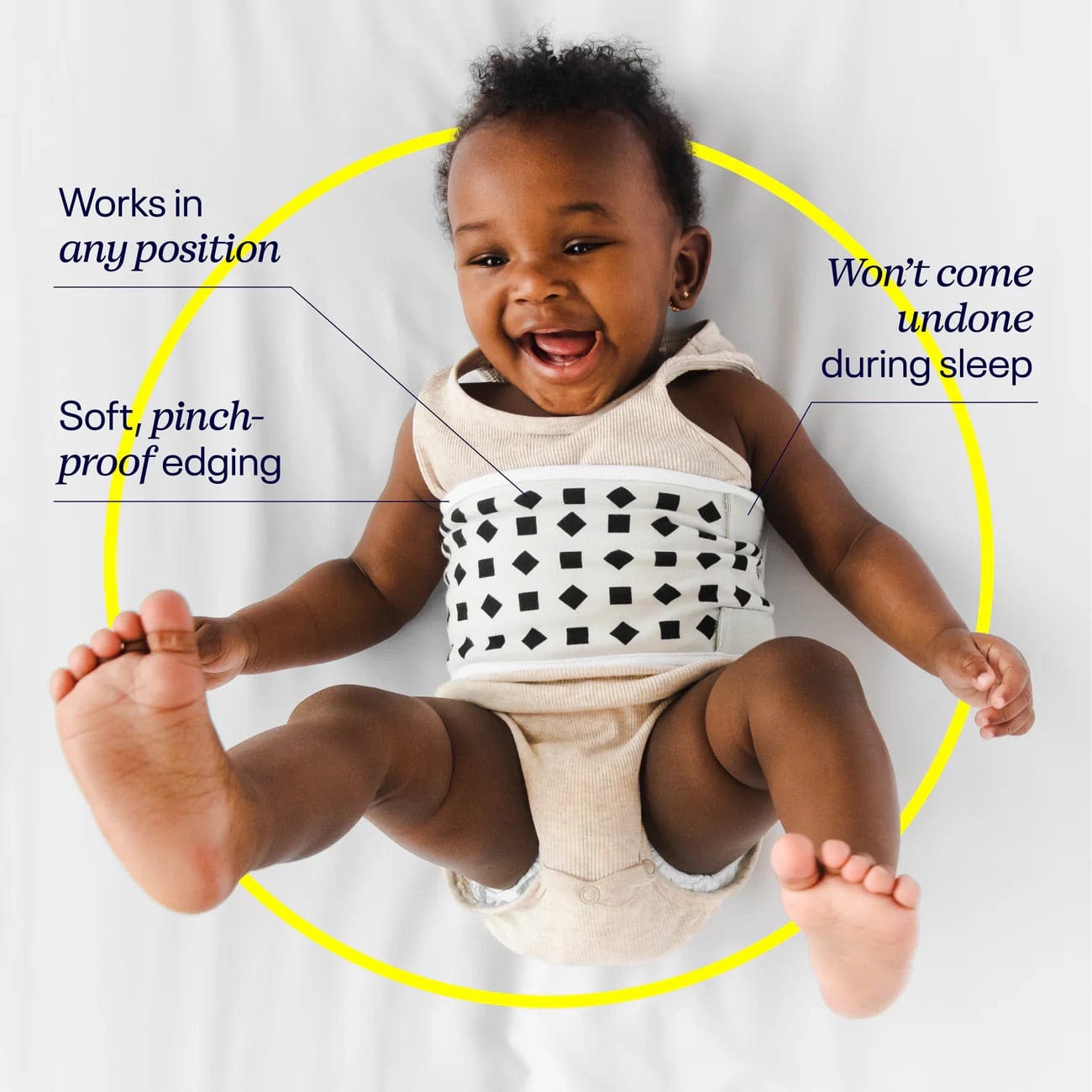 Nanit Breathing Wear Band - Large (12-24 Months) - B341GUS