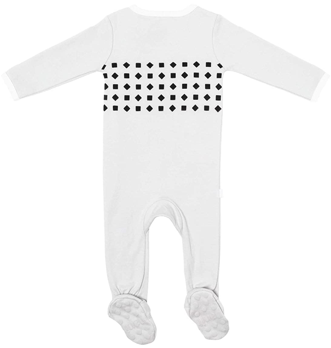 Nanit Breathing Wear Pajamas - 3-6 Months, Pebble Grey - B531GUS