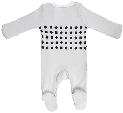 Nanit Breathing Wear Pajamas - Newborn, Pebble Grey - B511GUS