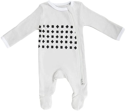 Nanit Breathing Wear Pajamas - Newborn, Pebble Grey - B511GUS